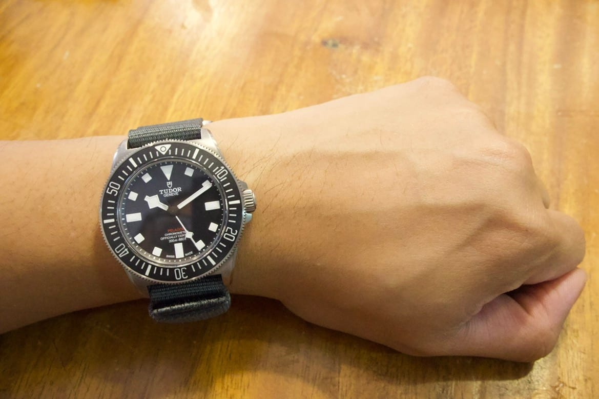 Customer photo review of Glomar Explorer - Hook And Loop Watch Strap