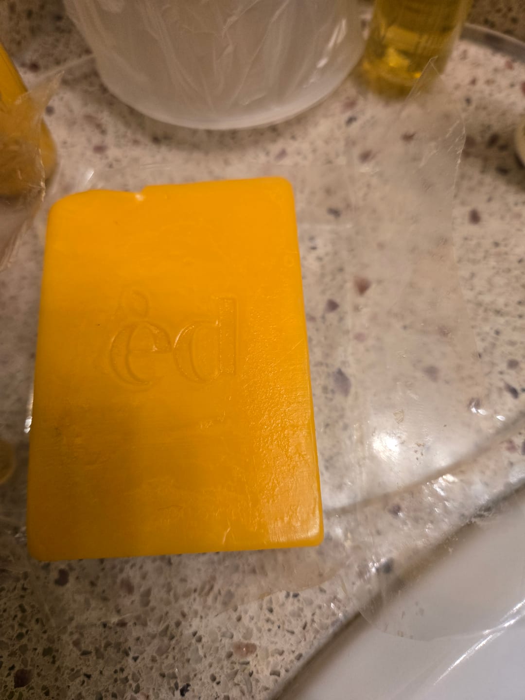 Customer photo review of Turmeric Fade & Glow Bar.