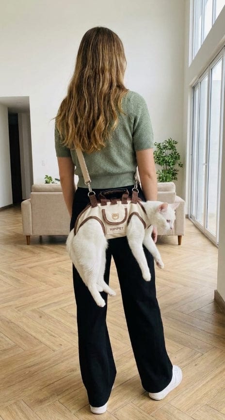 Customer photo review of Pawsy®Multifunctional Backpack with Strap™