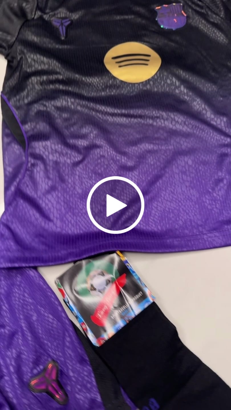 Customer video review of Kits Enfants FC Barcelone Extérieur 2026/2027