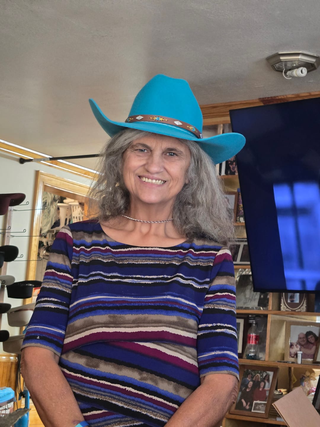 Customer photo review of Lone Ridge Wool Western Hat - Xwlnrg-9140-Tq