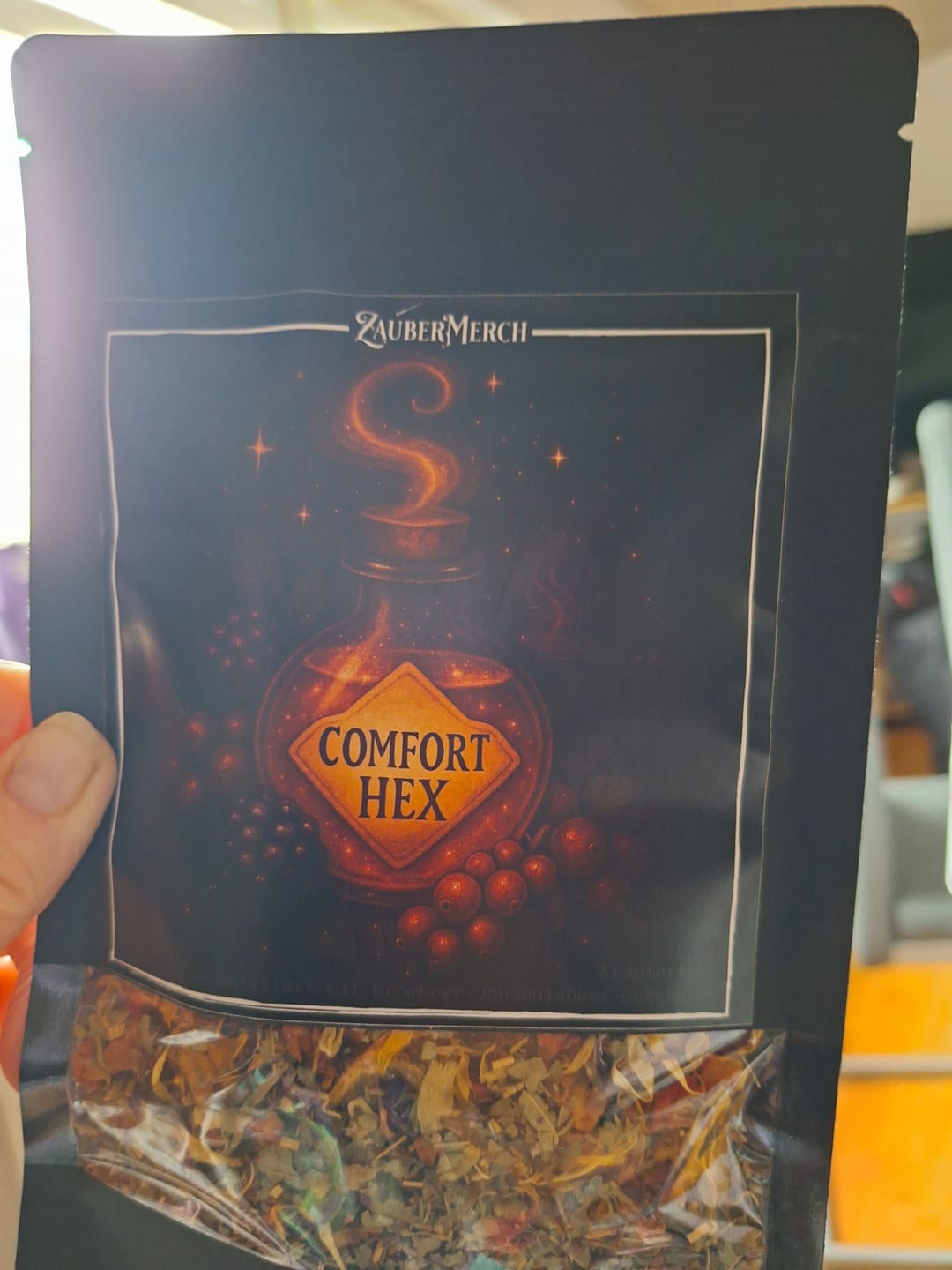 Customer photo review of Comfort Hex – Weihnachtlicher Kräutertee mit Brombeer & Johannisbeere | Limitierter Winter Tee