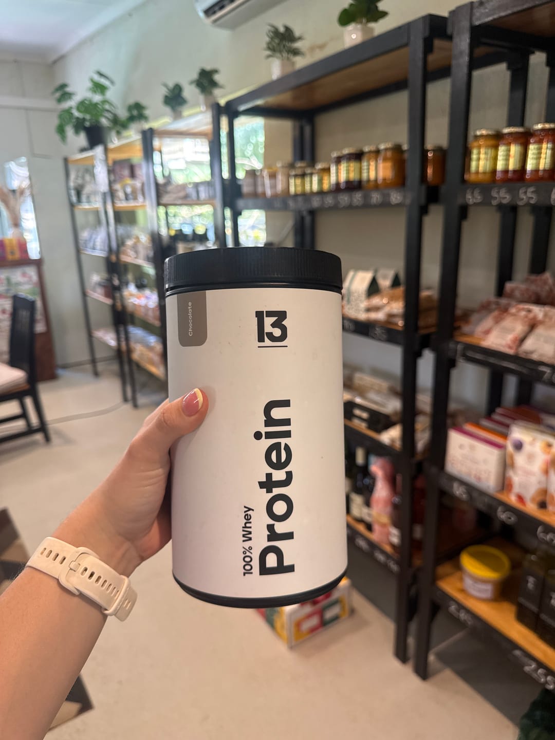 Customer photo review of 100% Whey Protein