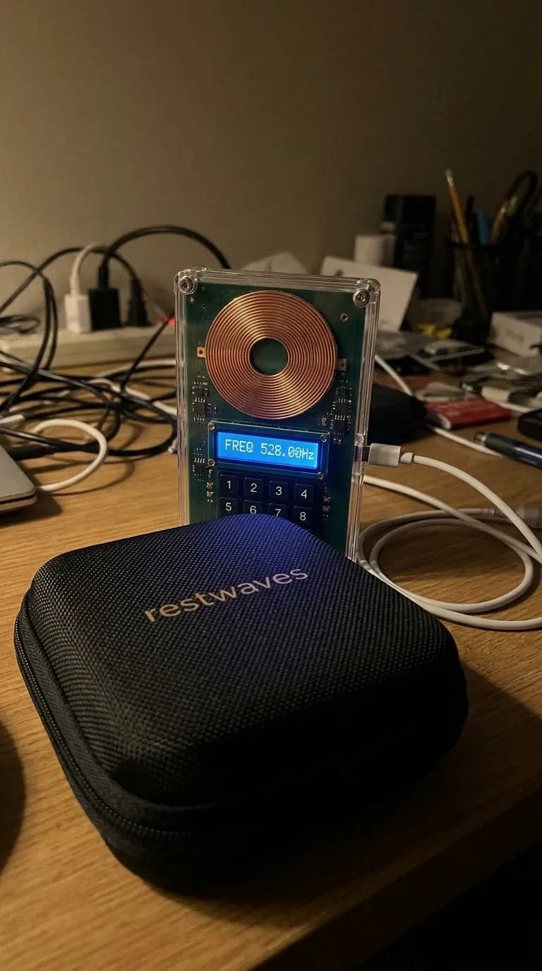 Customer photo review of Restwaves™ Bio-Healing Frequency System