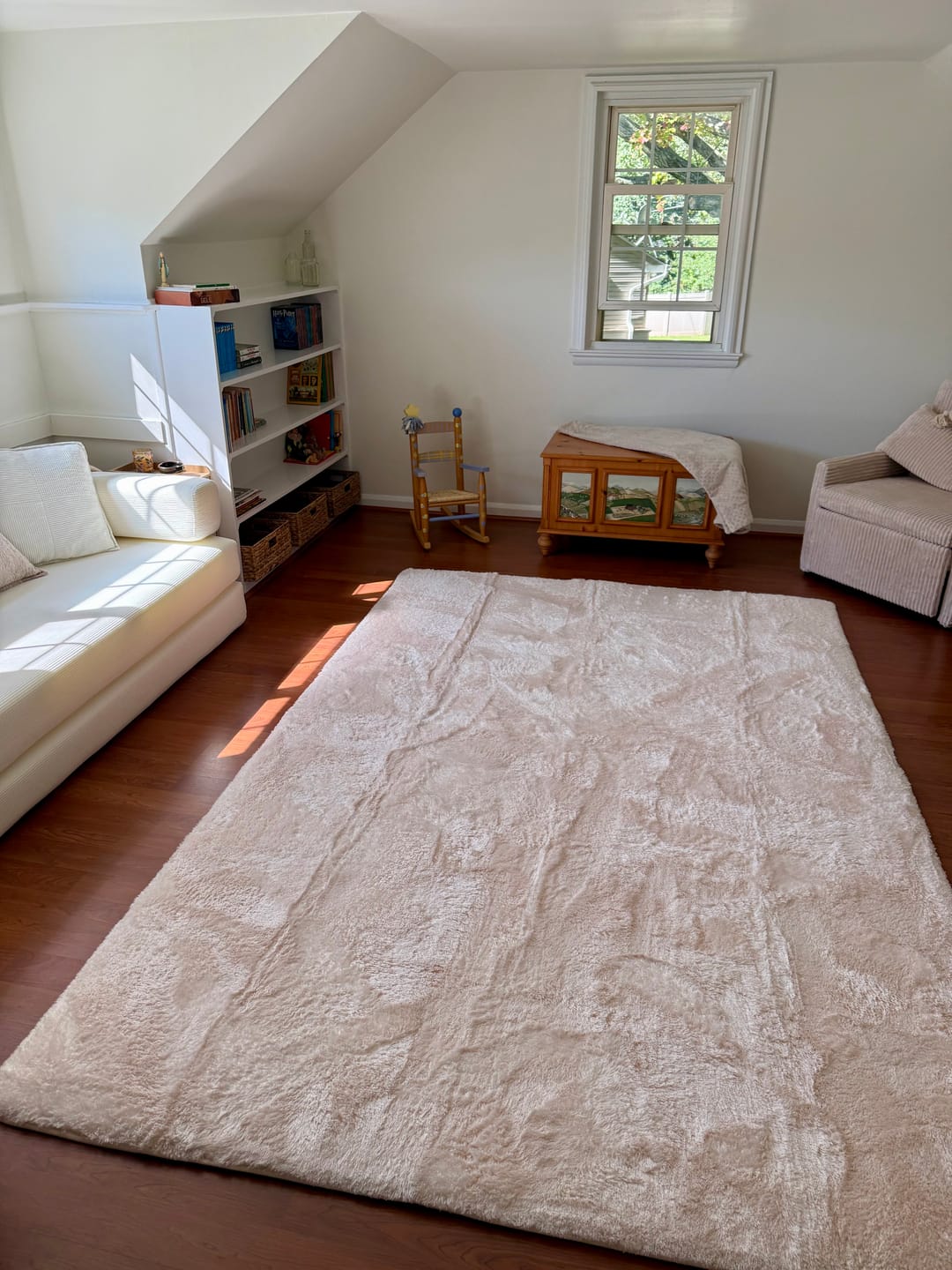 Customer photo review of Shaggy Relax Mat - 1.4" Thick Foam Base