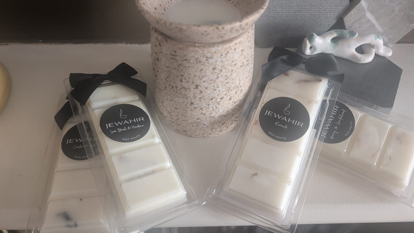 Customer photo review of Fireside Wax Melts