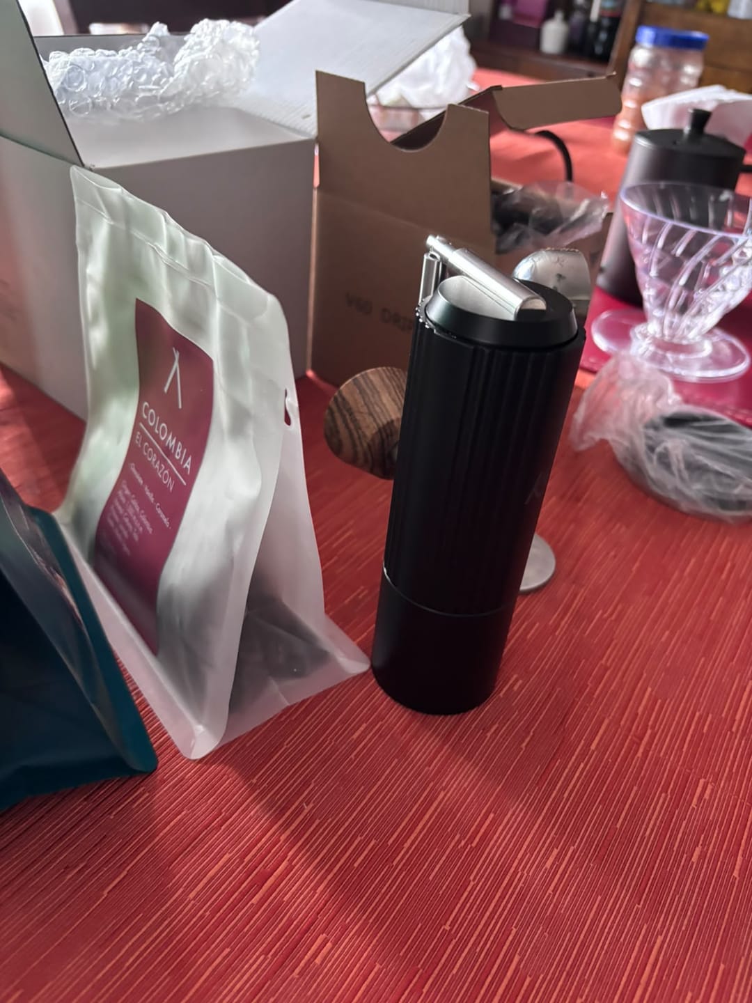 Customer photo review of Molino Manual de Precisión Señor K Muelas de Acero y Mango Plegable