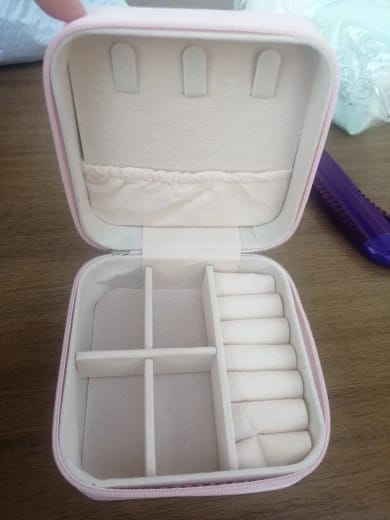 Customer photo review of Petite boîte à bijoux originale – Mini écrin unique