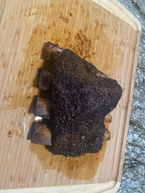 Customer photo review of USDA Choice Bone-In Short Ribs