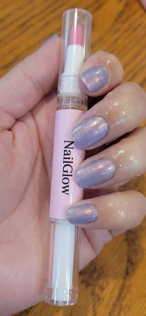 Customer photo review of NailGlow — Salon-Looking Nails at Home