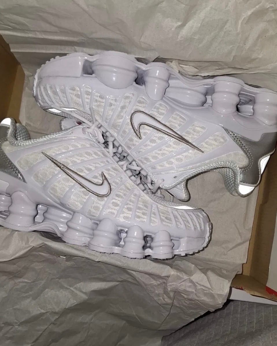 Customer photo review of Nike SHOX TL "White"