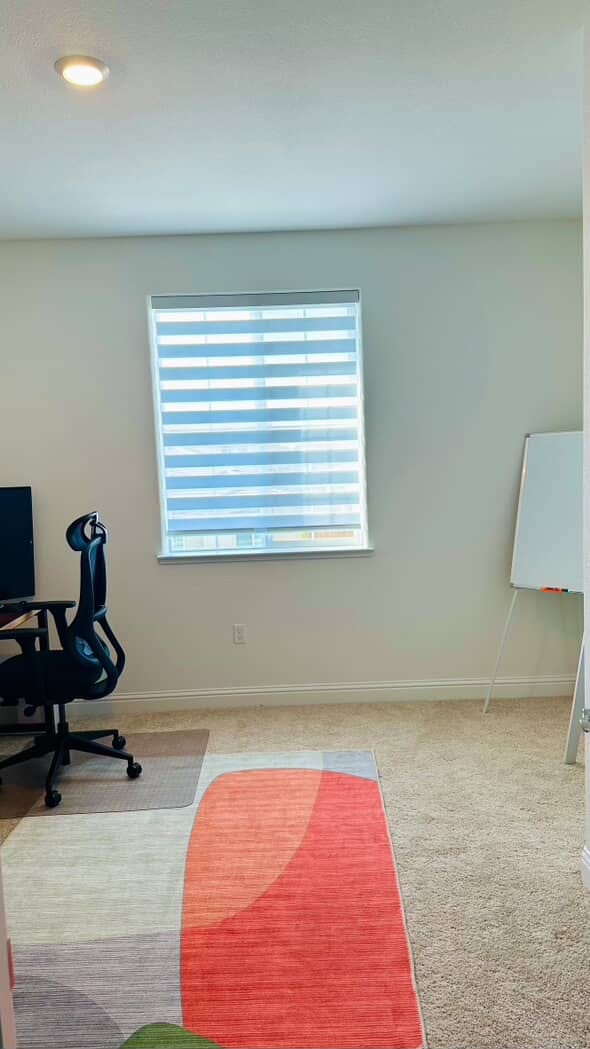 Customer photo review of Dual Layer Zebra Shades
