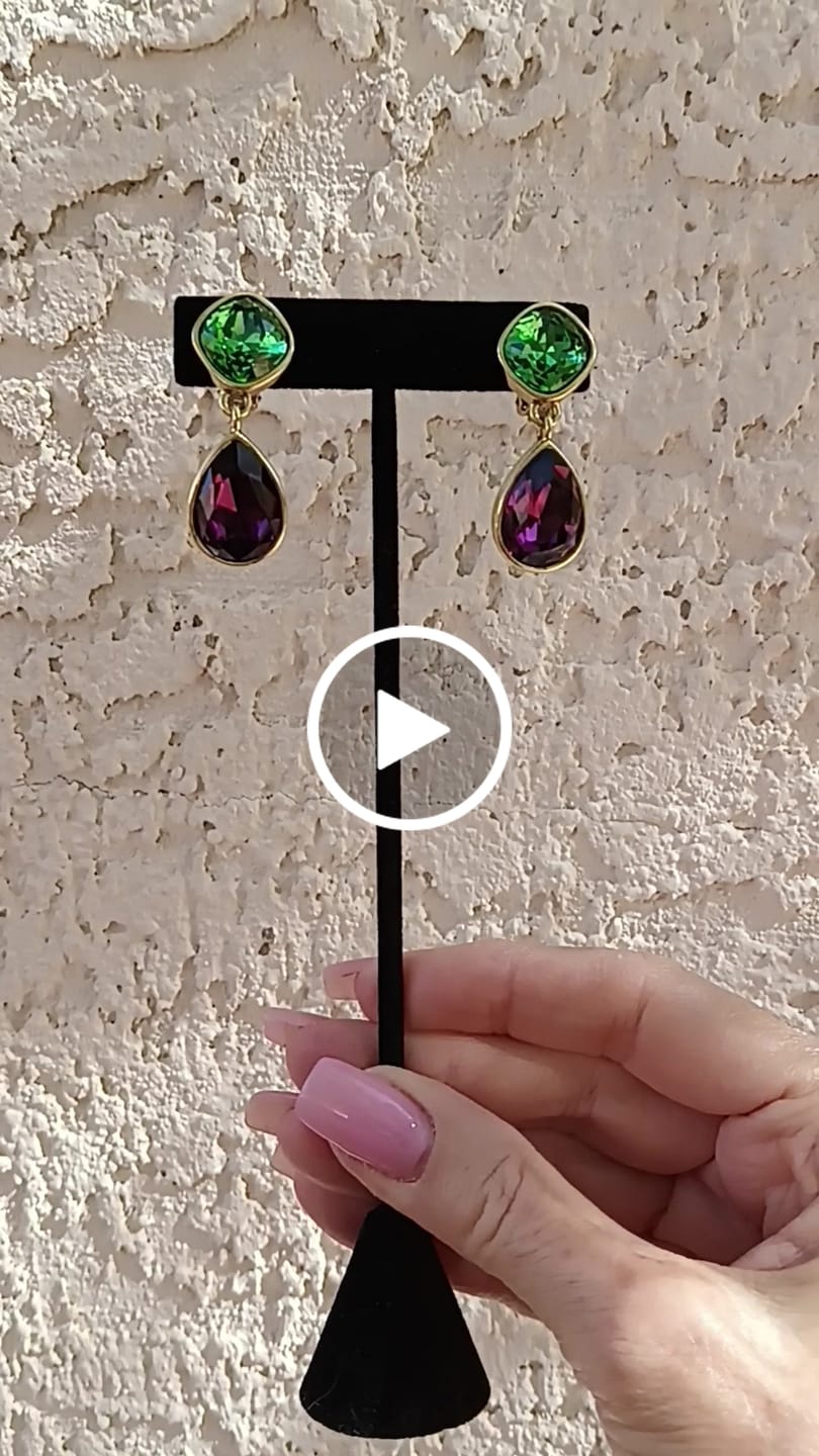 Customer video review of HEIDI DAUS® "I Confess" Crystal Dangle Earrings