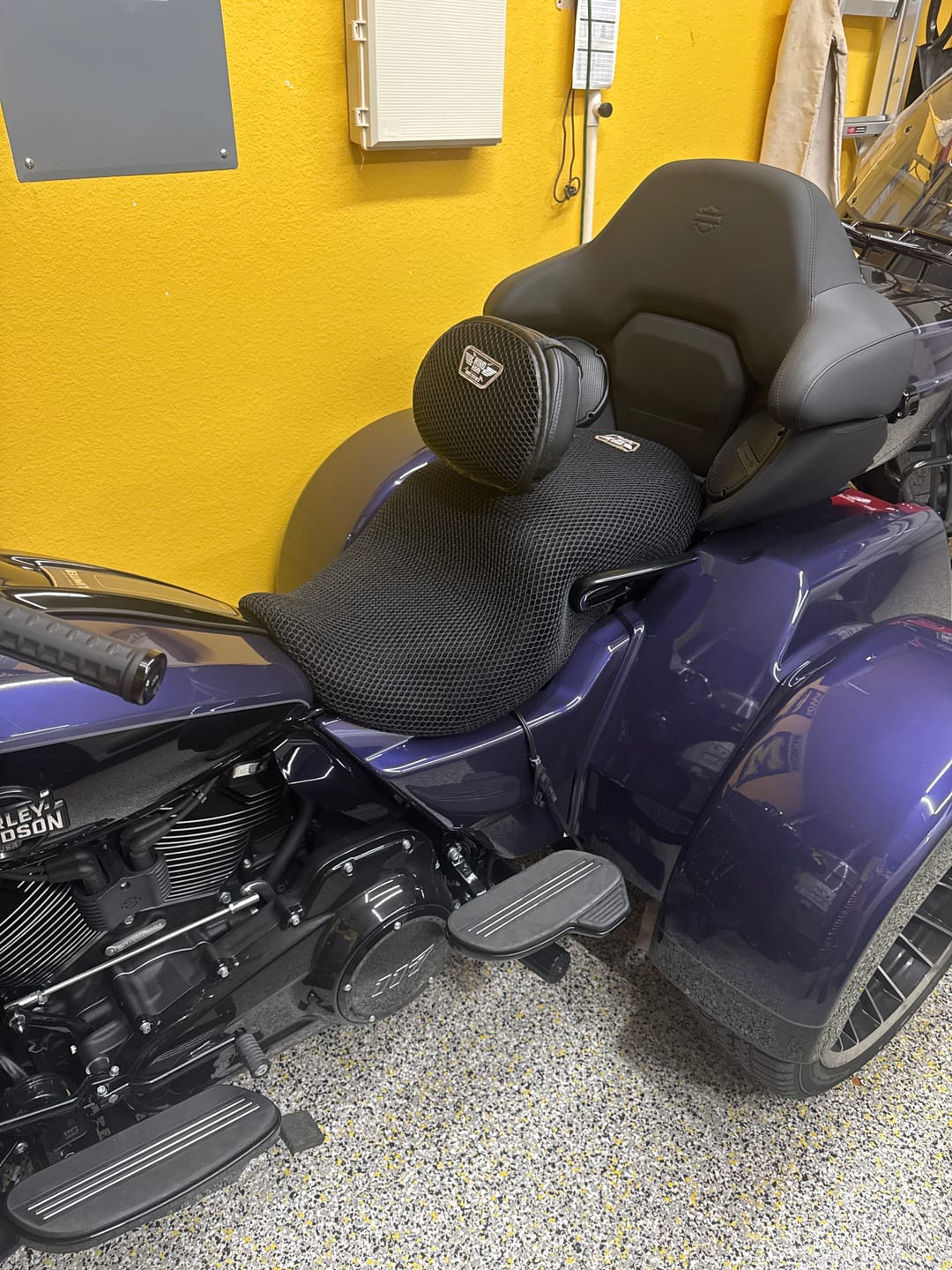 Customer photo review of Wind Rider Seat Cover