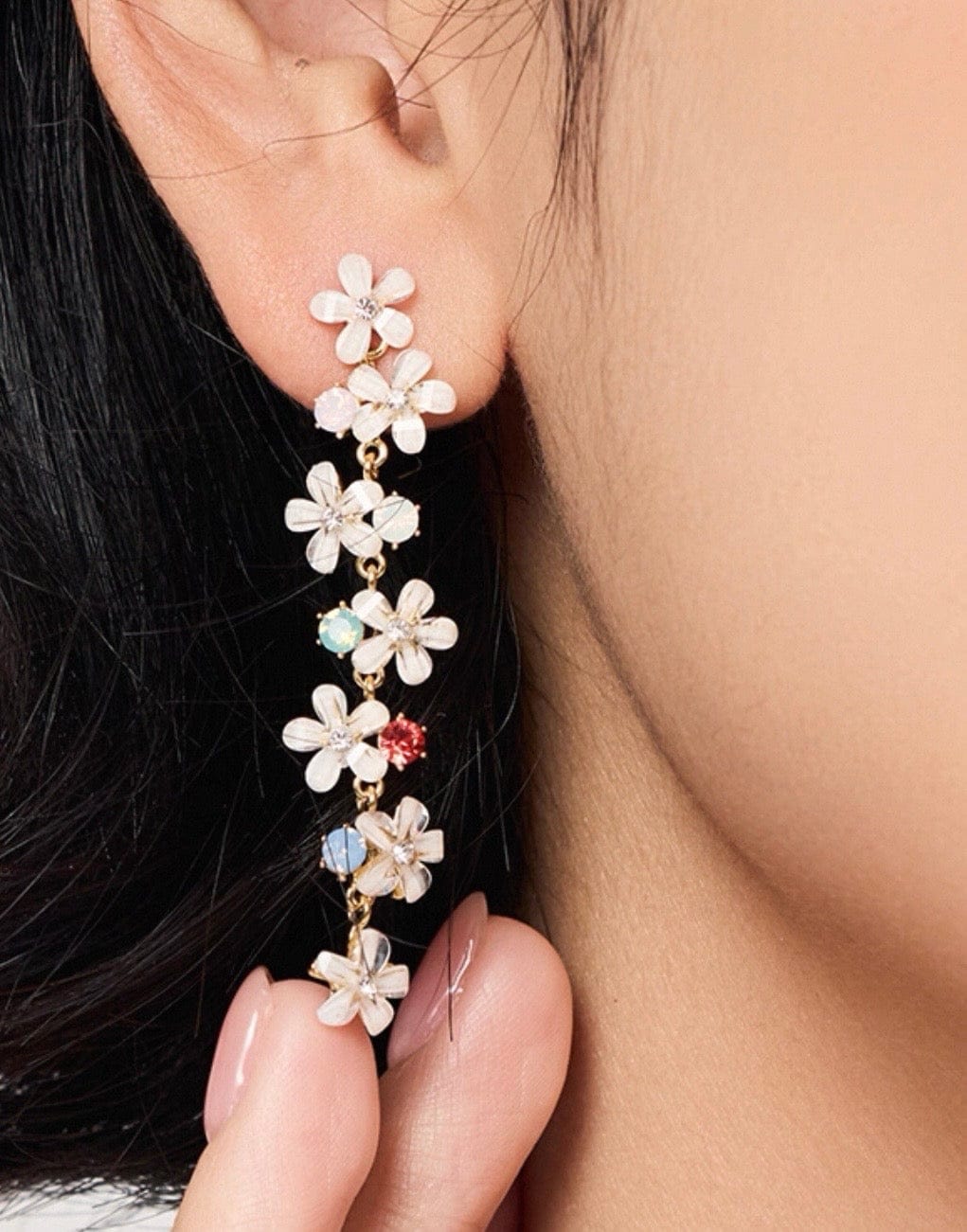 Customer photo review of Kezia Earrings