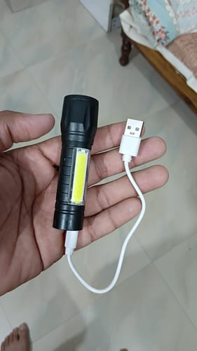 Customer photo review of PowerBeam Rechargeable LED Torch Light