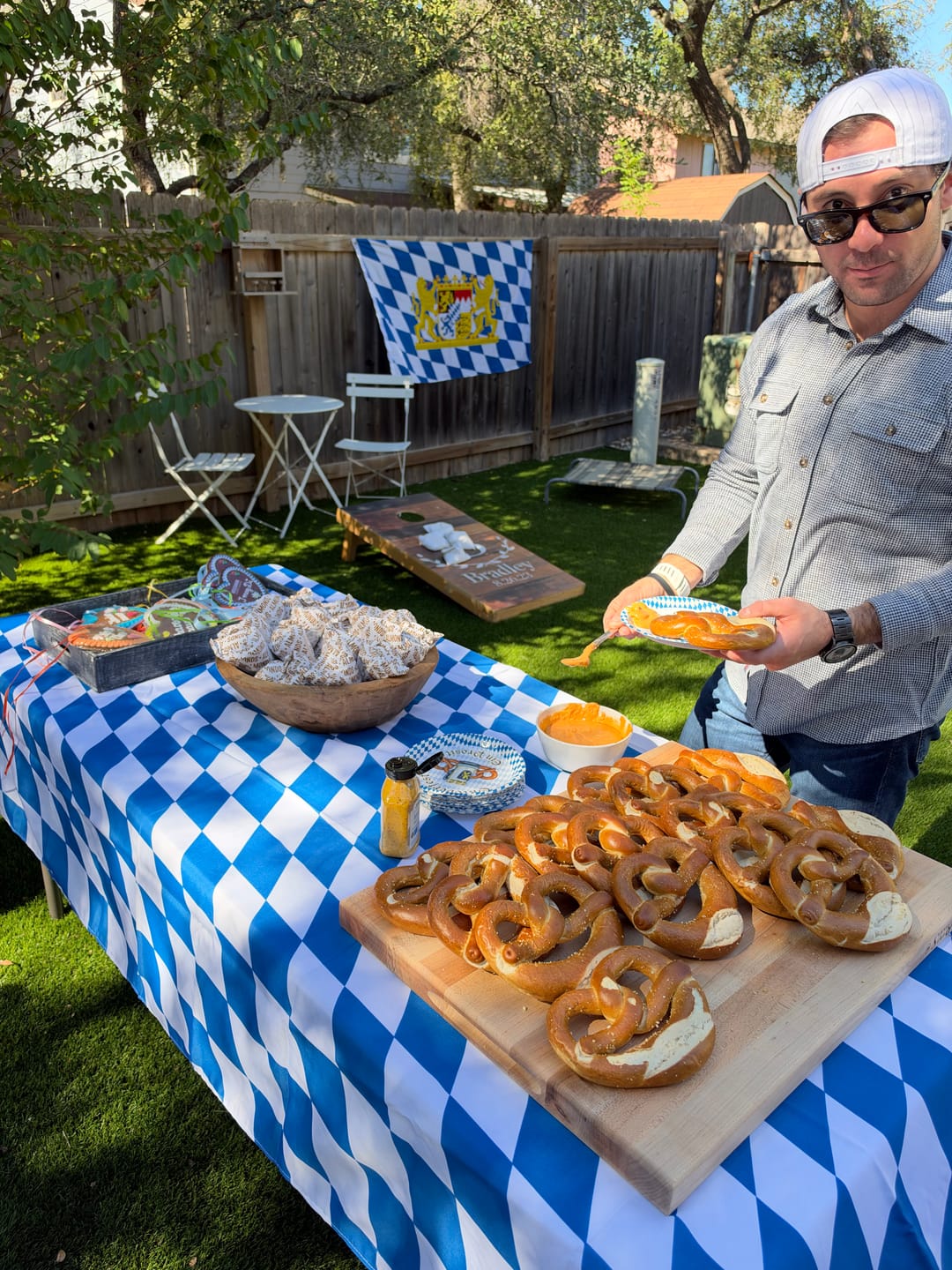 Customer photo review of XL Oktoberfest Pretzels (4 pack)