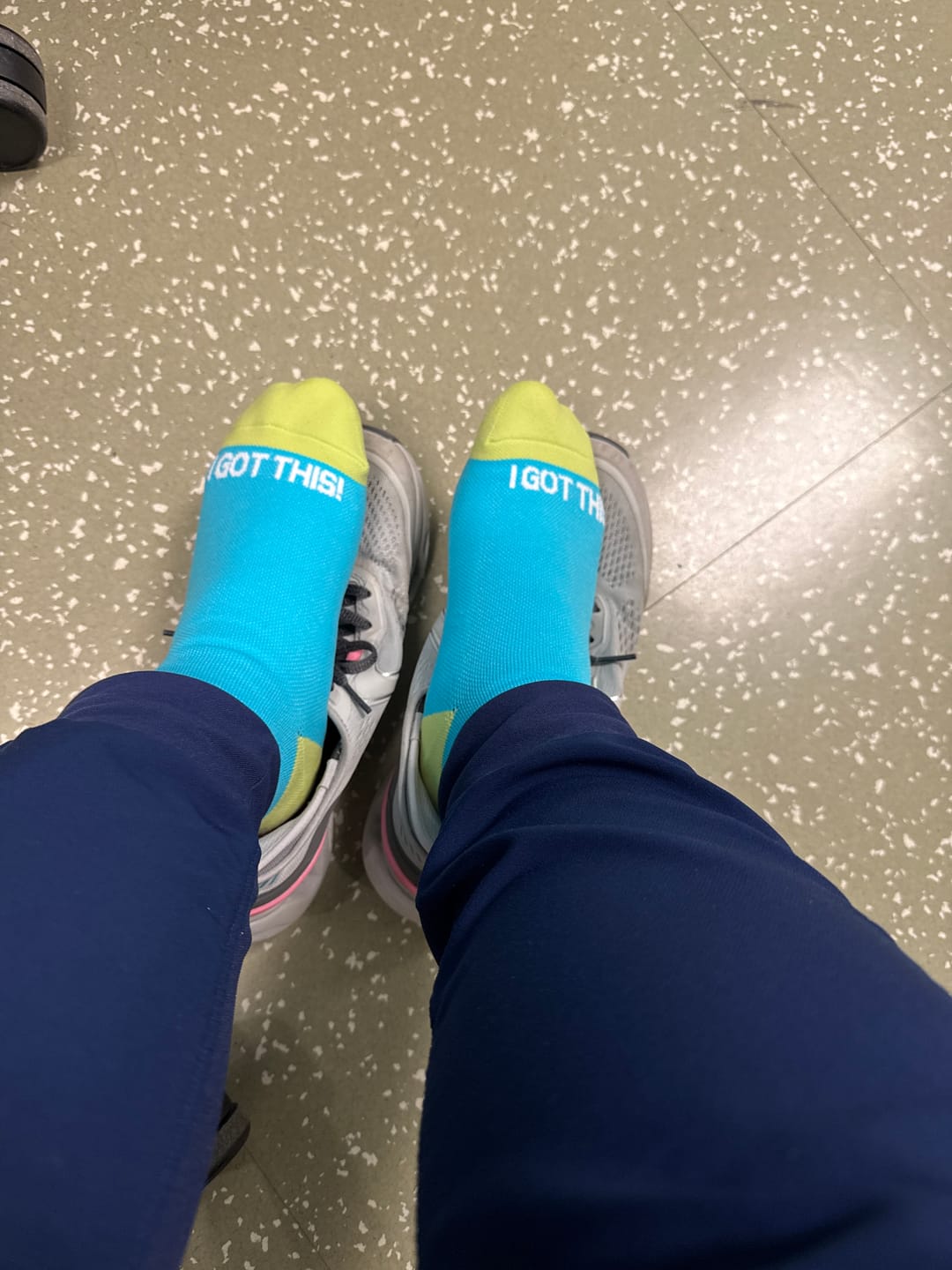 Customer photo review of NurseStrong Performance Compression Socks