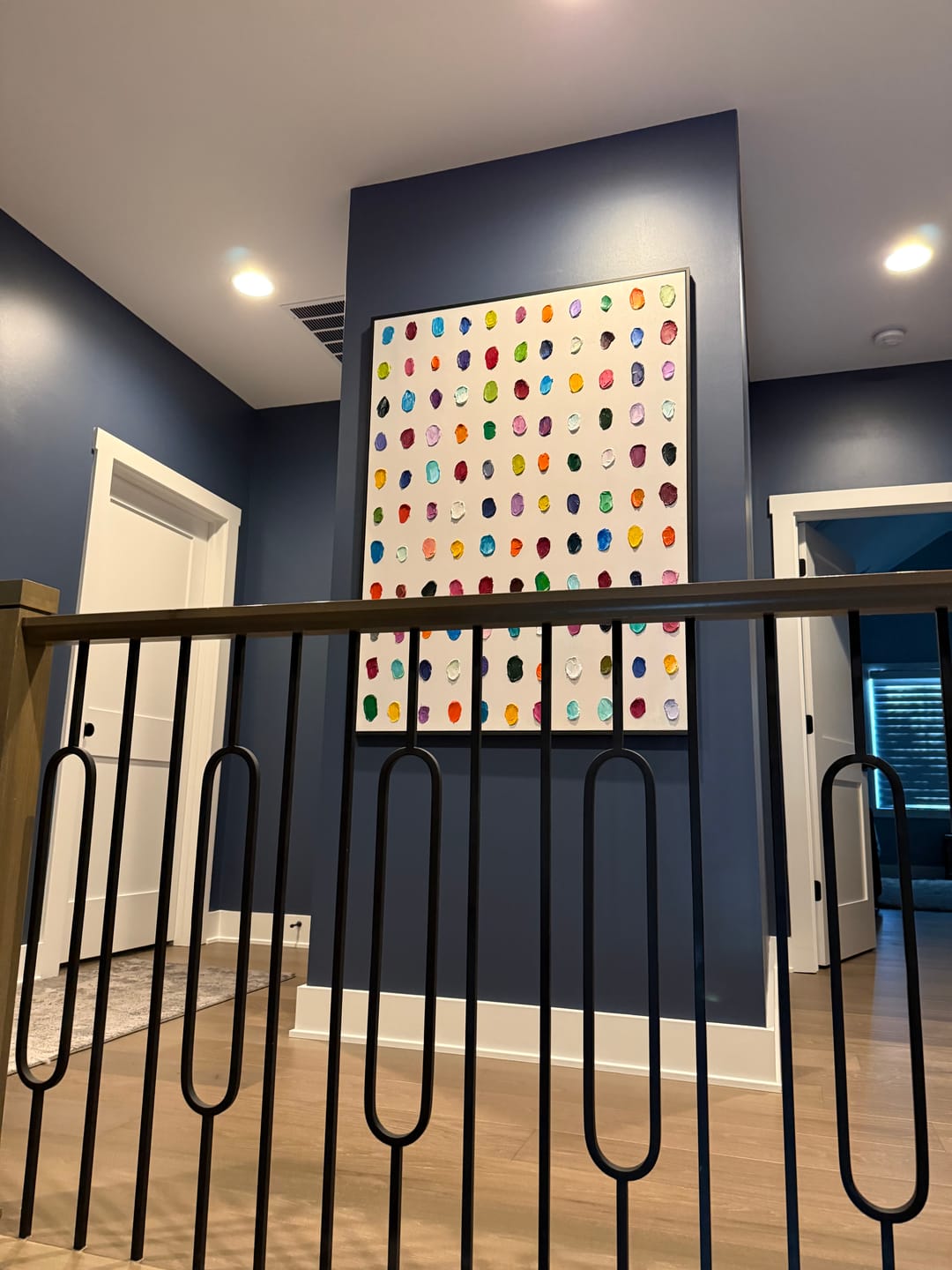 Customer photo review of Abstract Textured Wall Art #AT157