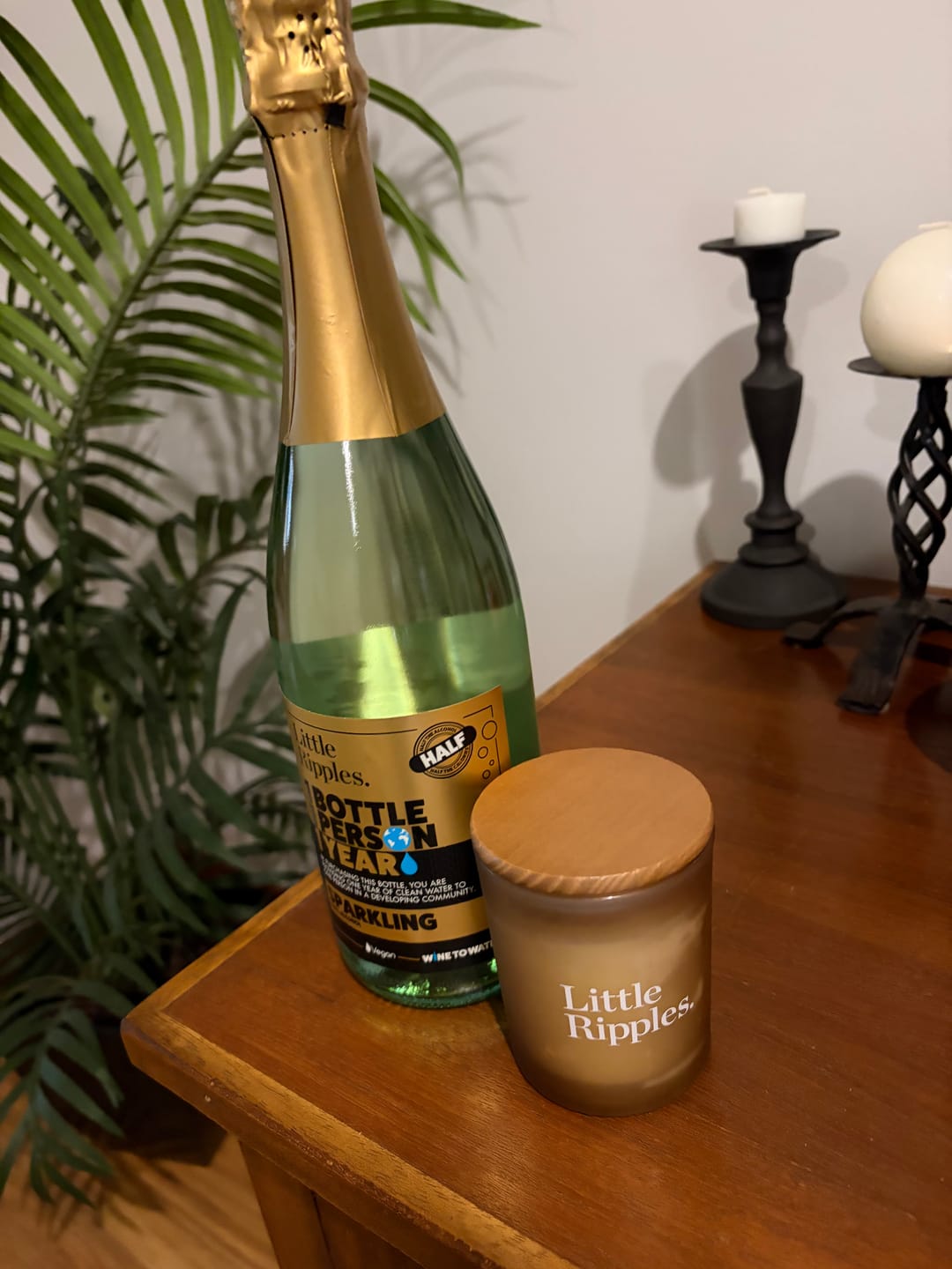 Customer photo review of Mulled Wine Candle GWP