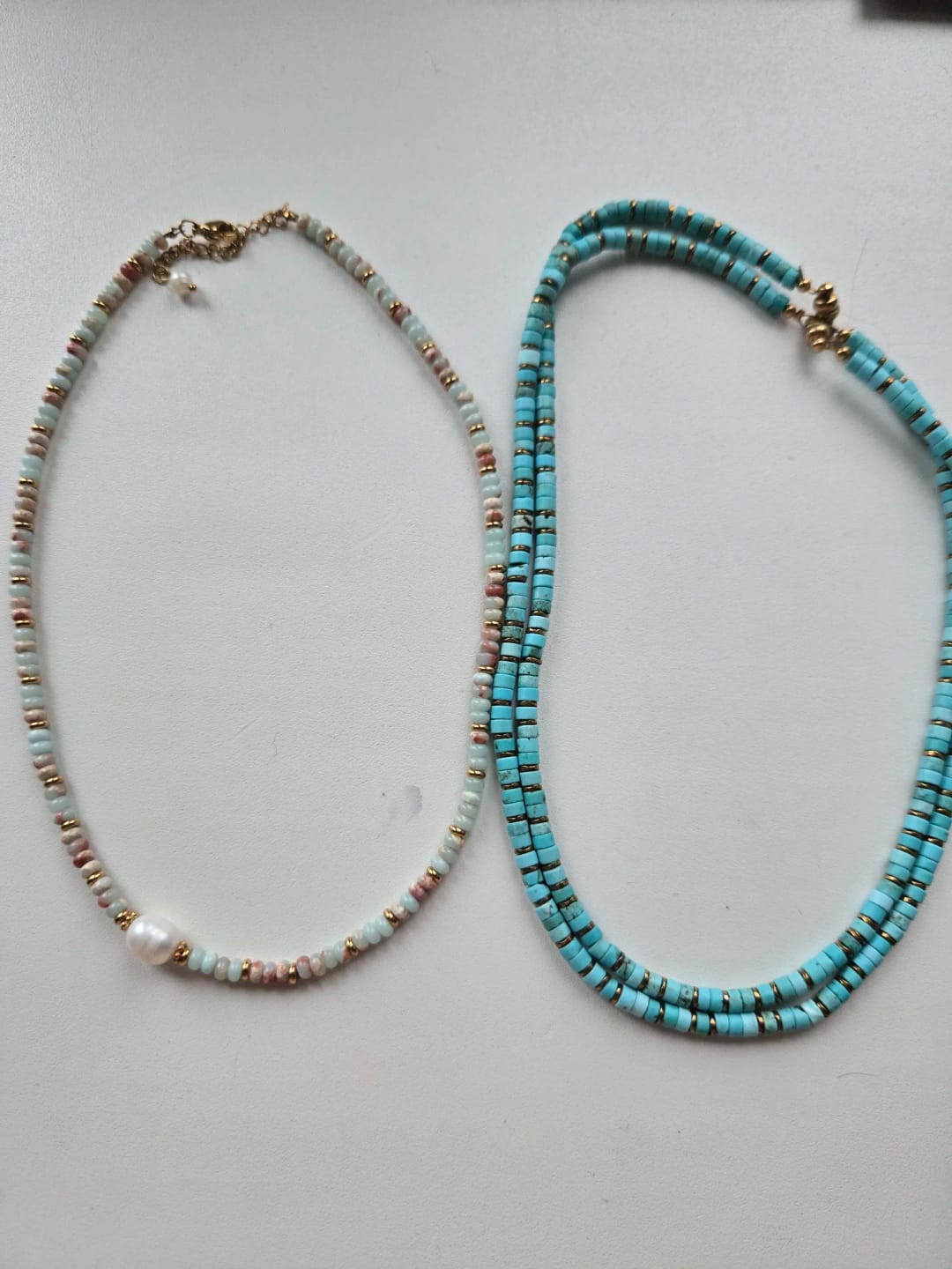 Customer photo review of Handmade Harmony Necklace