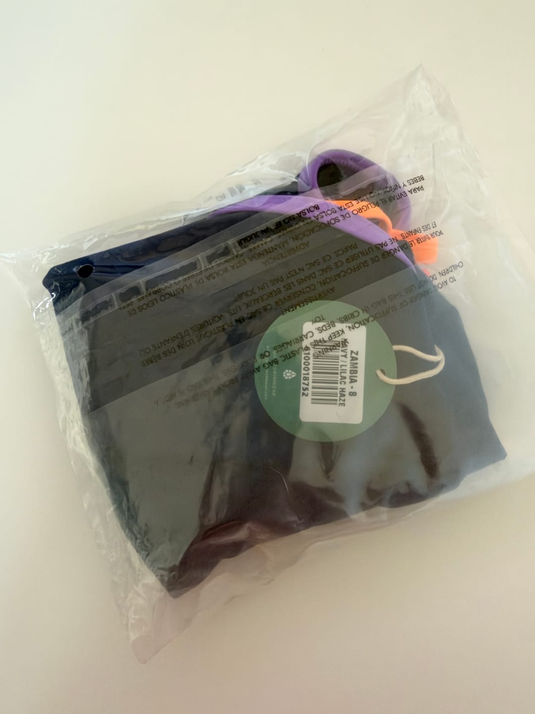 Customer photo review of ZAMBIA ONE PIECE - Navy|Lilac Haze