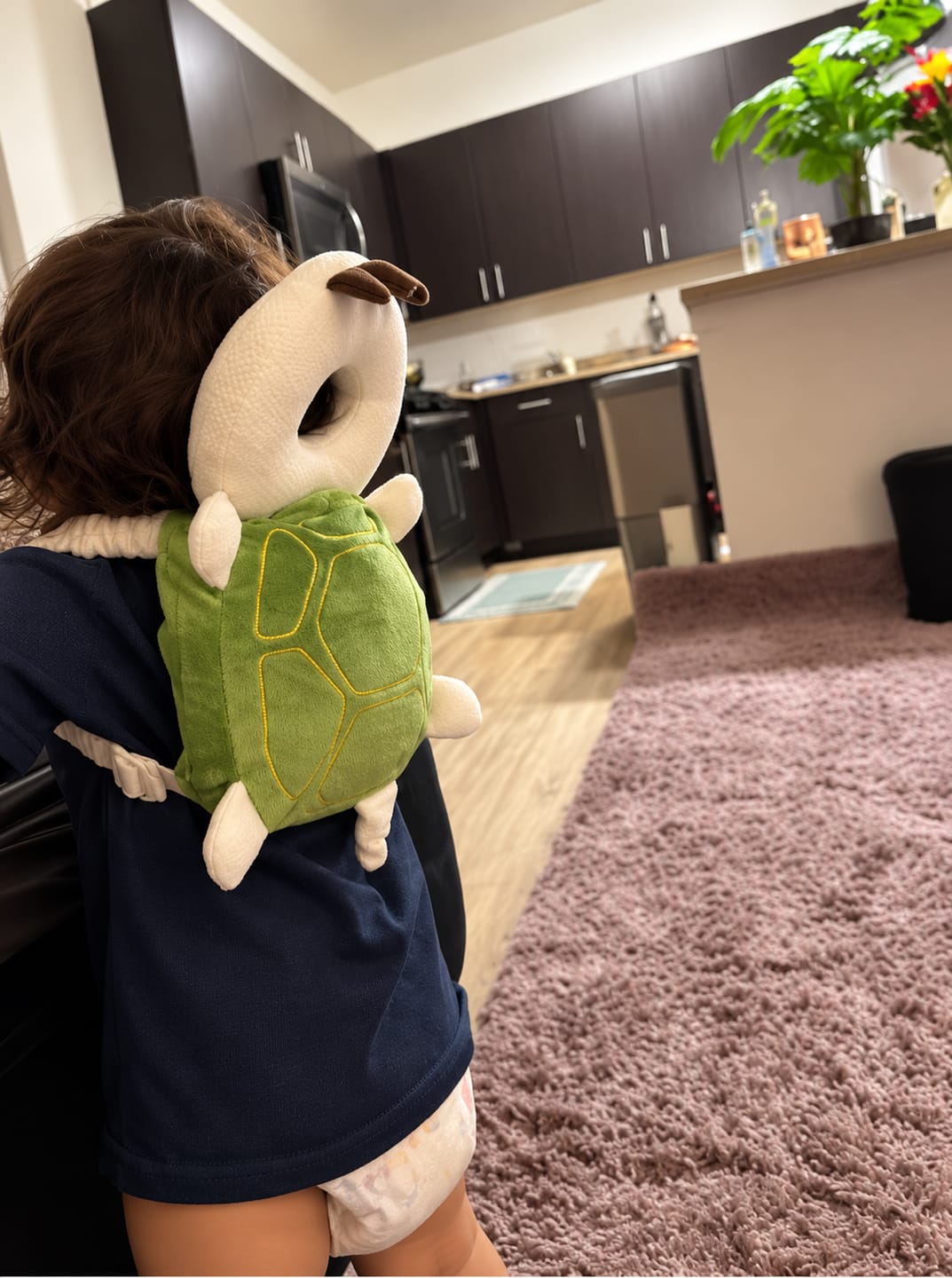 Customer photo review of Pillowpaws™ Soft Padded Plush Backpack