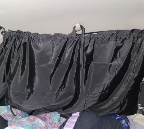 Customer photo review of Car Privacy Curtains
