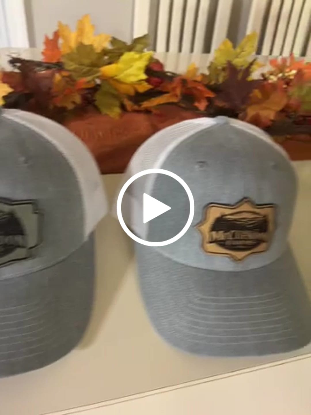 Customer video review of Richardson 112 Custom Leather Patch Hats