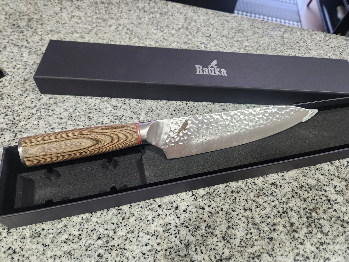 Customer photo review of Cuchillo Parrillero de Acero Inoxidable 34cm "Huemul"