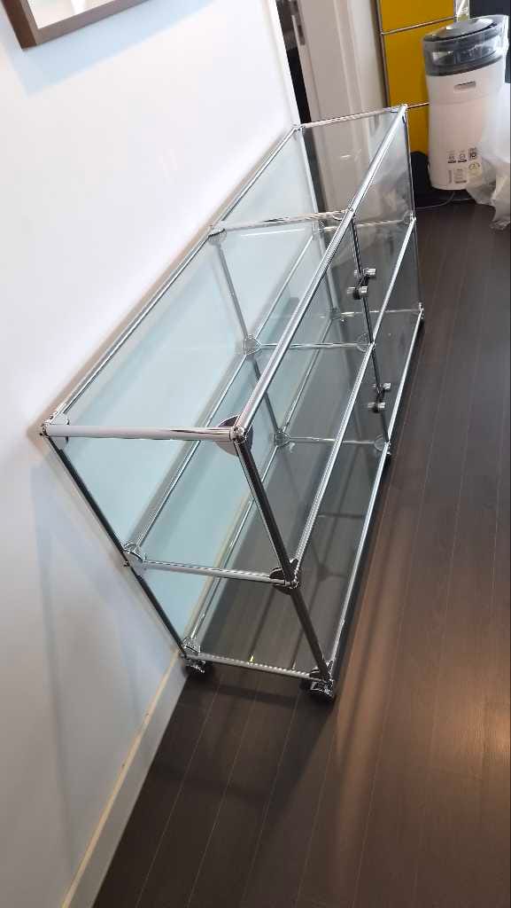 Customer photo review of 2x2 Glass module (4 glass doors) [W(750+750)XD350XH(350+350)]