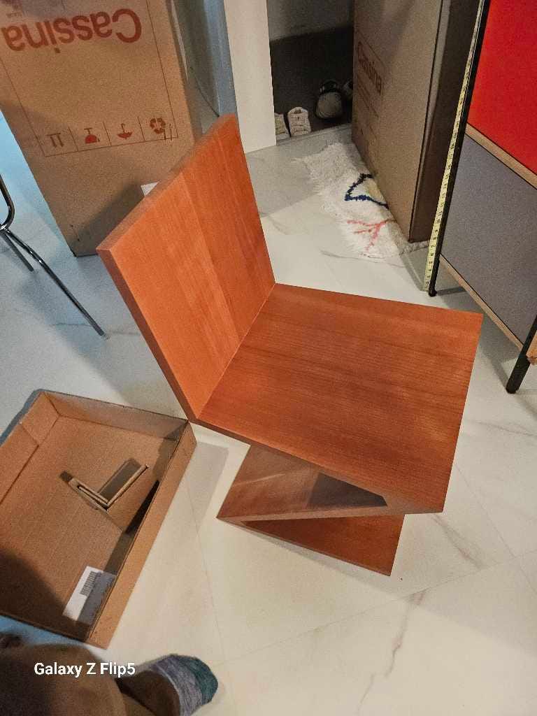Customer photo review of 280 지그재그 캔틸레버 체어