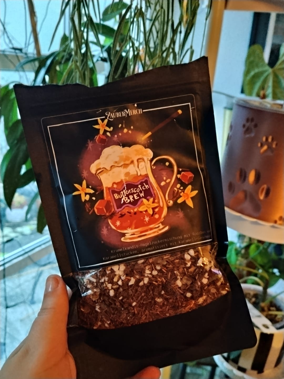 Customer photo review of Butterscotch Brew – Rooibos Tee Butterscotch Karamell