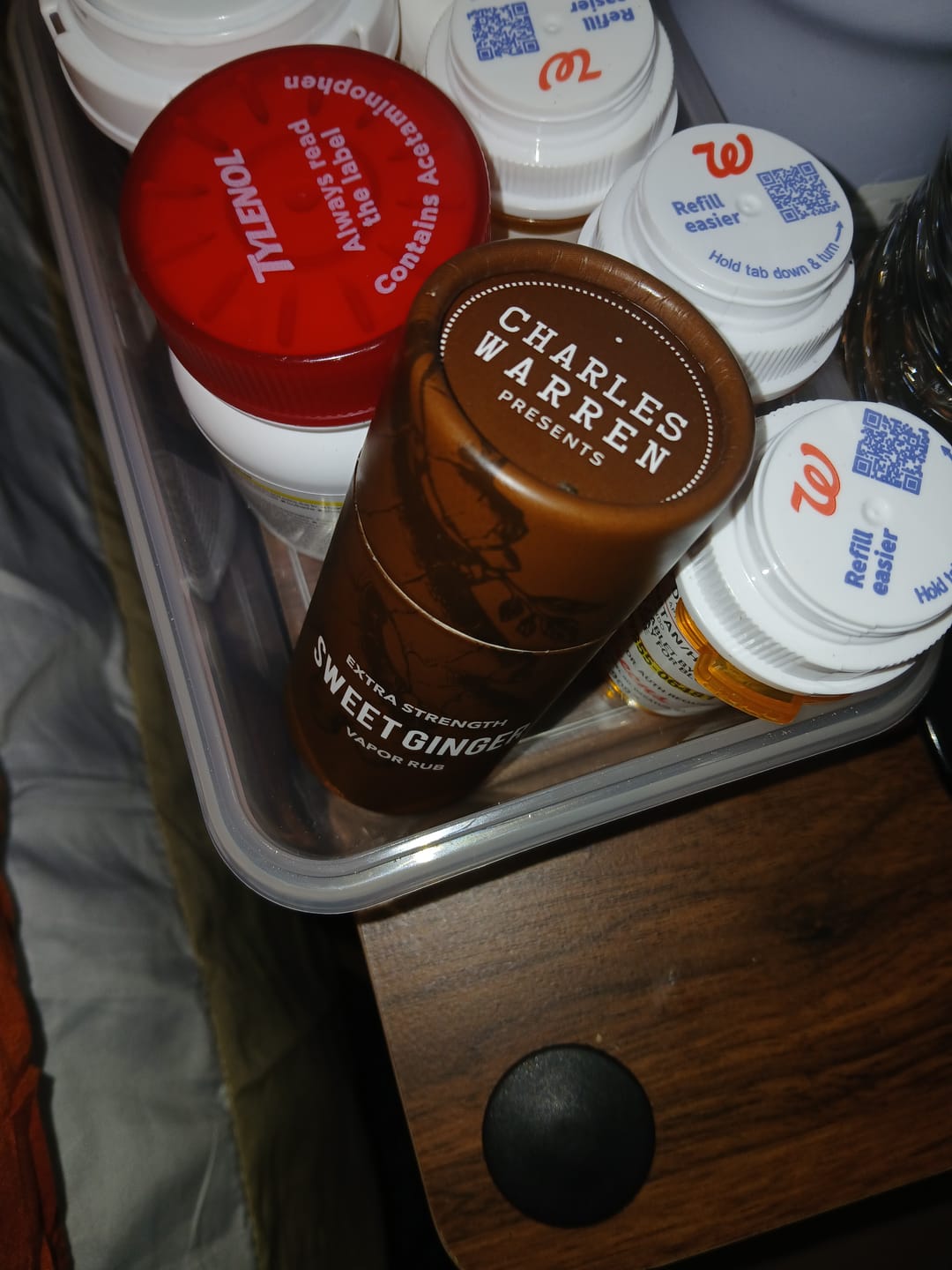Customer photo review of Extra Strength Sweet Ginger Vapor Rub Stick