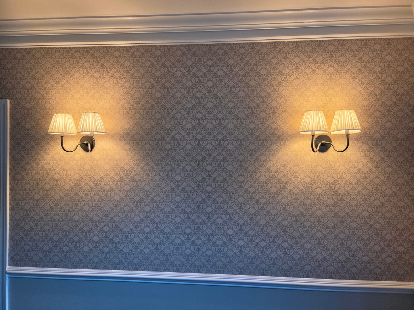 Customer photo review of Theodora Wallpaper by Daphne and Sage