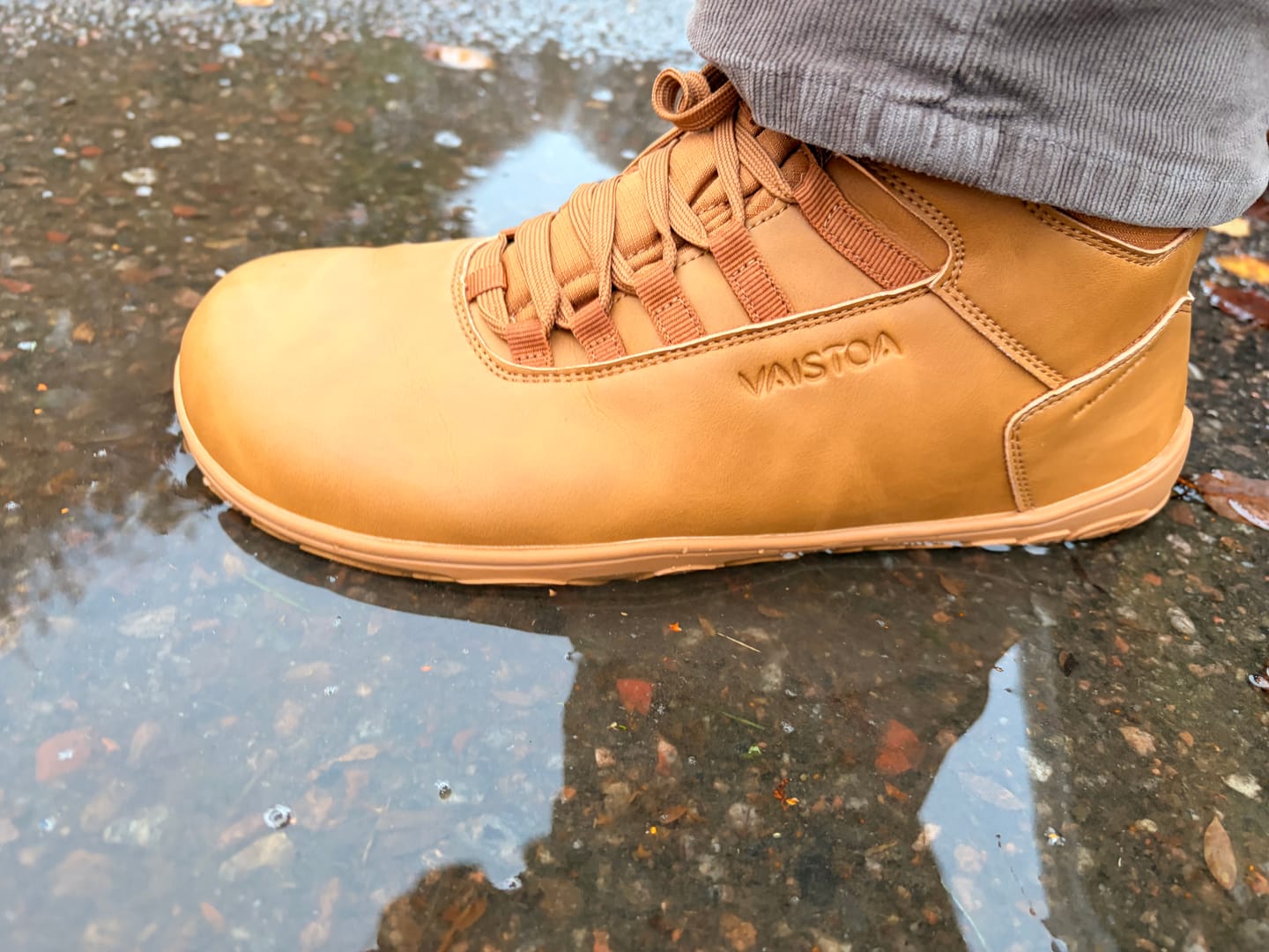 Customer photo review of Vaistoa Uoma 4 | Winter Barefoot Trekking Boots