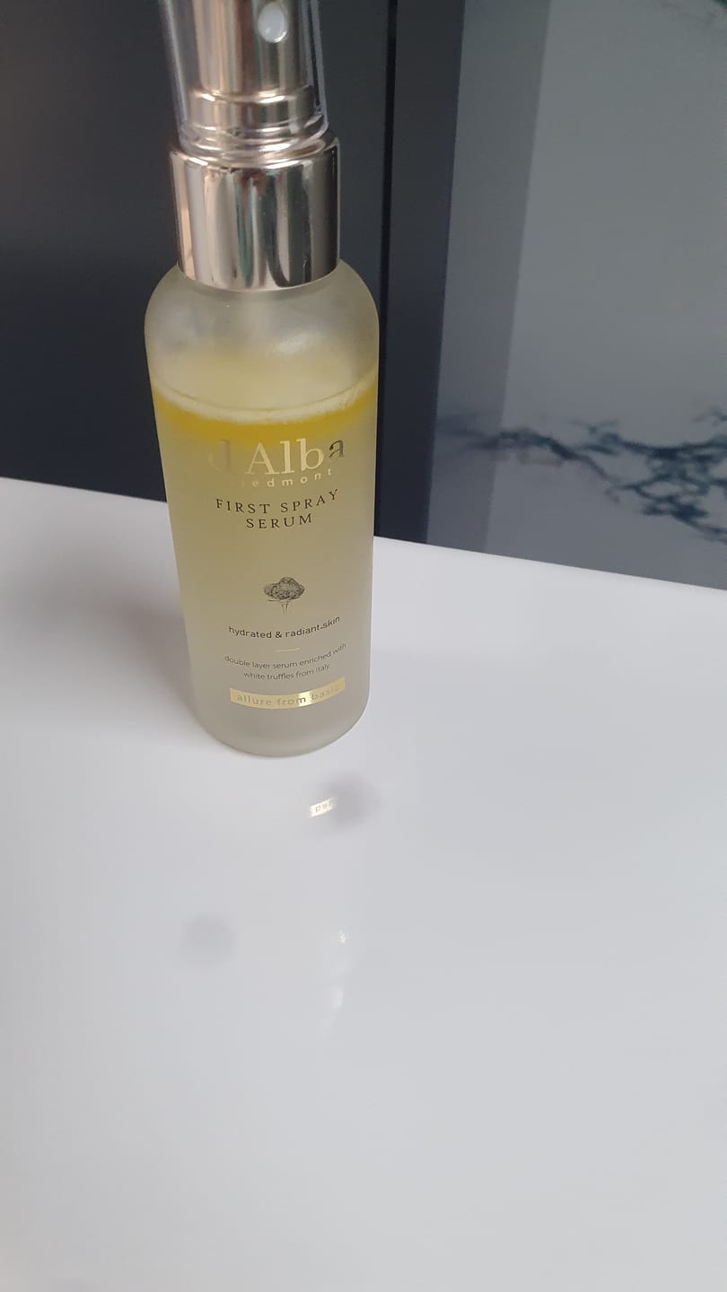 Customer photo review of d'Alba - Sérum en spray à la truffe blanche - 50/100ml