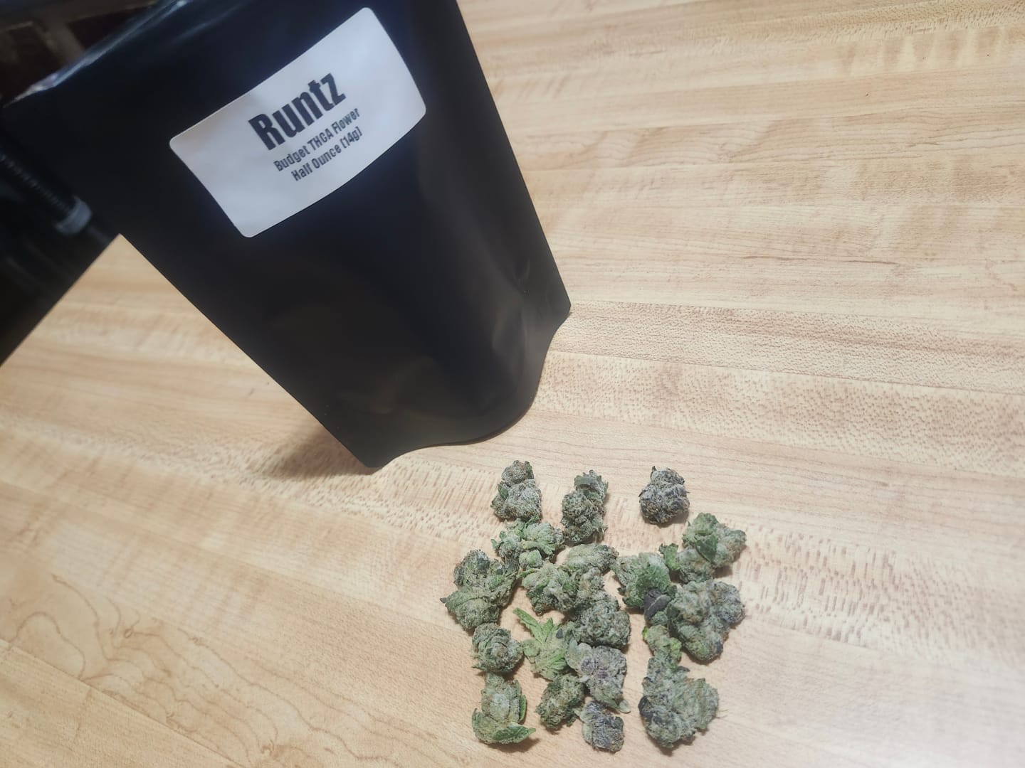 Customer photo review of Runtz THCA Flower (Budget)