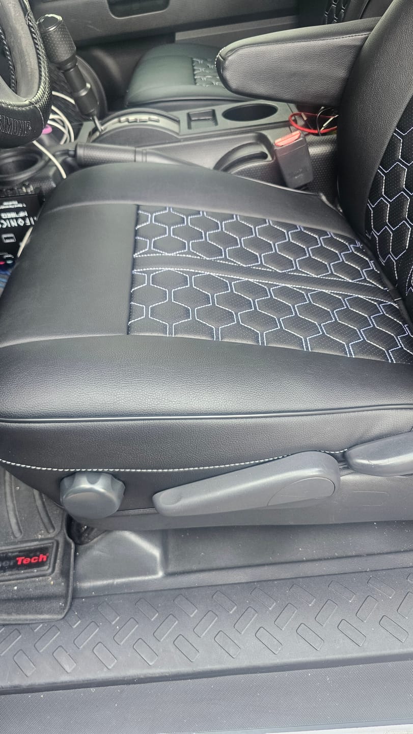 Customer photo review of 2007-14 Toyota FJ Cruiser Leather Seat Covers