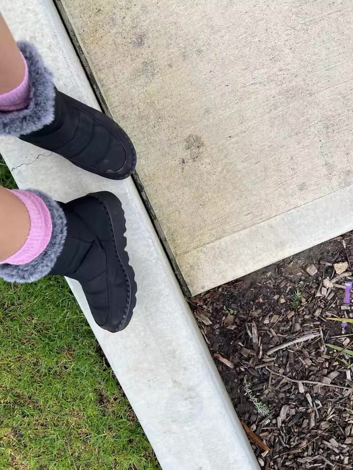 Customer photo review of Hivéria | Bottines d'hiver femme chaudes et imperméables