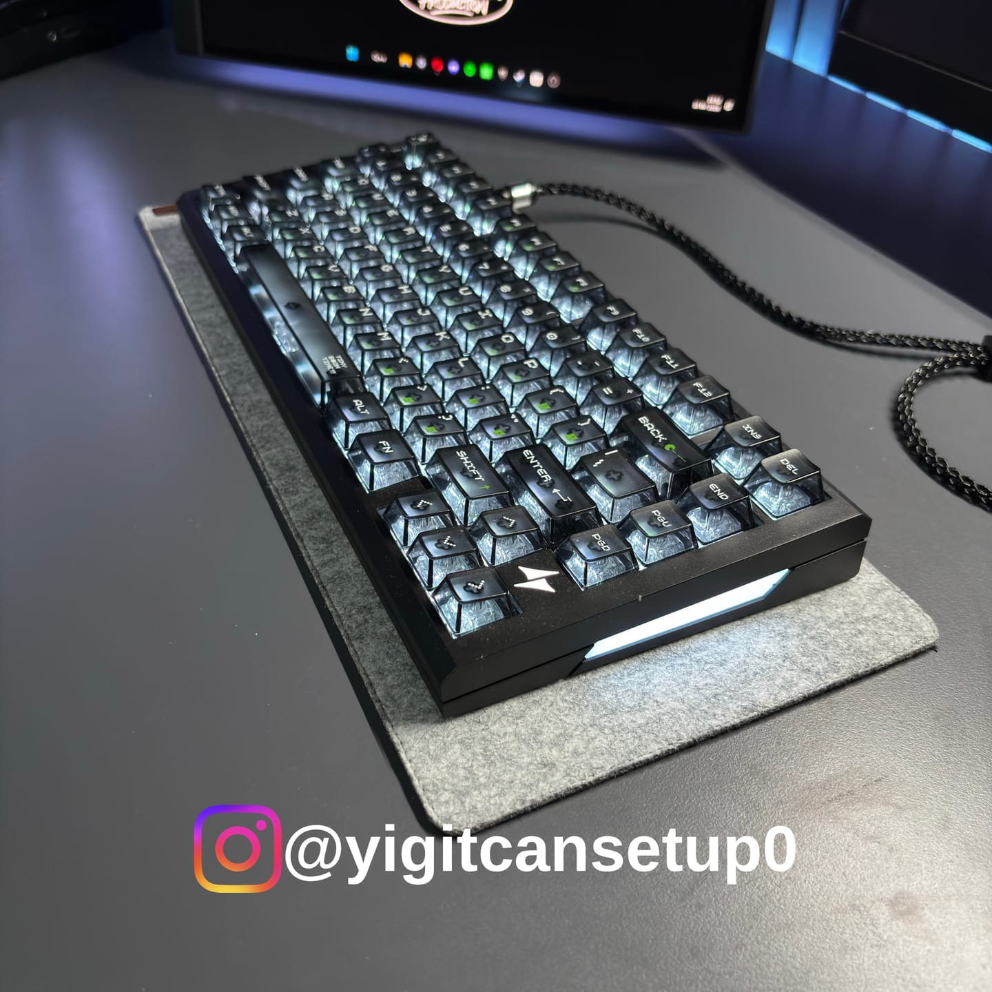 Customer photo review of ATK RS7 Air Klavye (Manyetik Switch / HE)