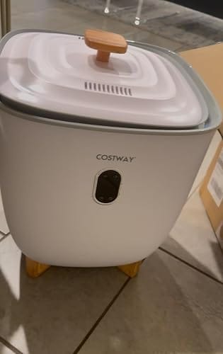 Customer photo review of Towel Warmer Bucket | 40L, Holds 4 Large Towels | 2 Heat Levels, 20 to 90 Minute Timer, Fragrance Disc Holders