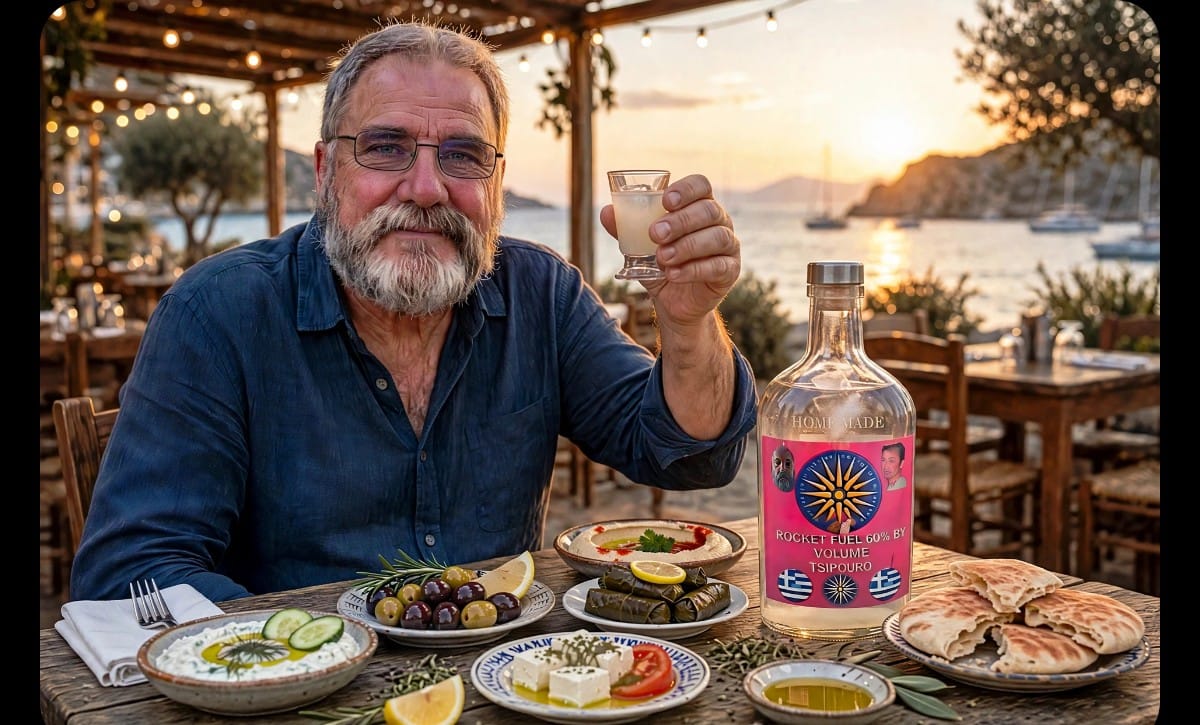 Customer photo review of Ouzo Al Asriya Greek Liquor (750ml)