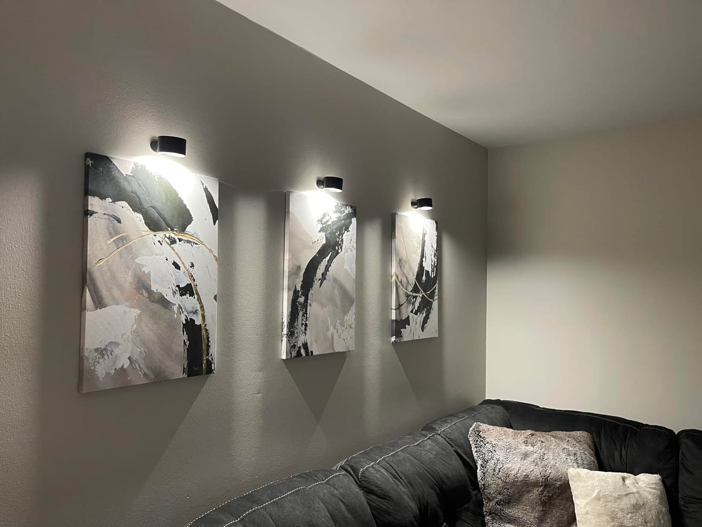 Customer photo review of Lumo Shine - Kabellose LED-Wandleuchte®