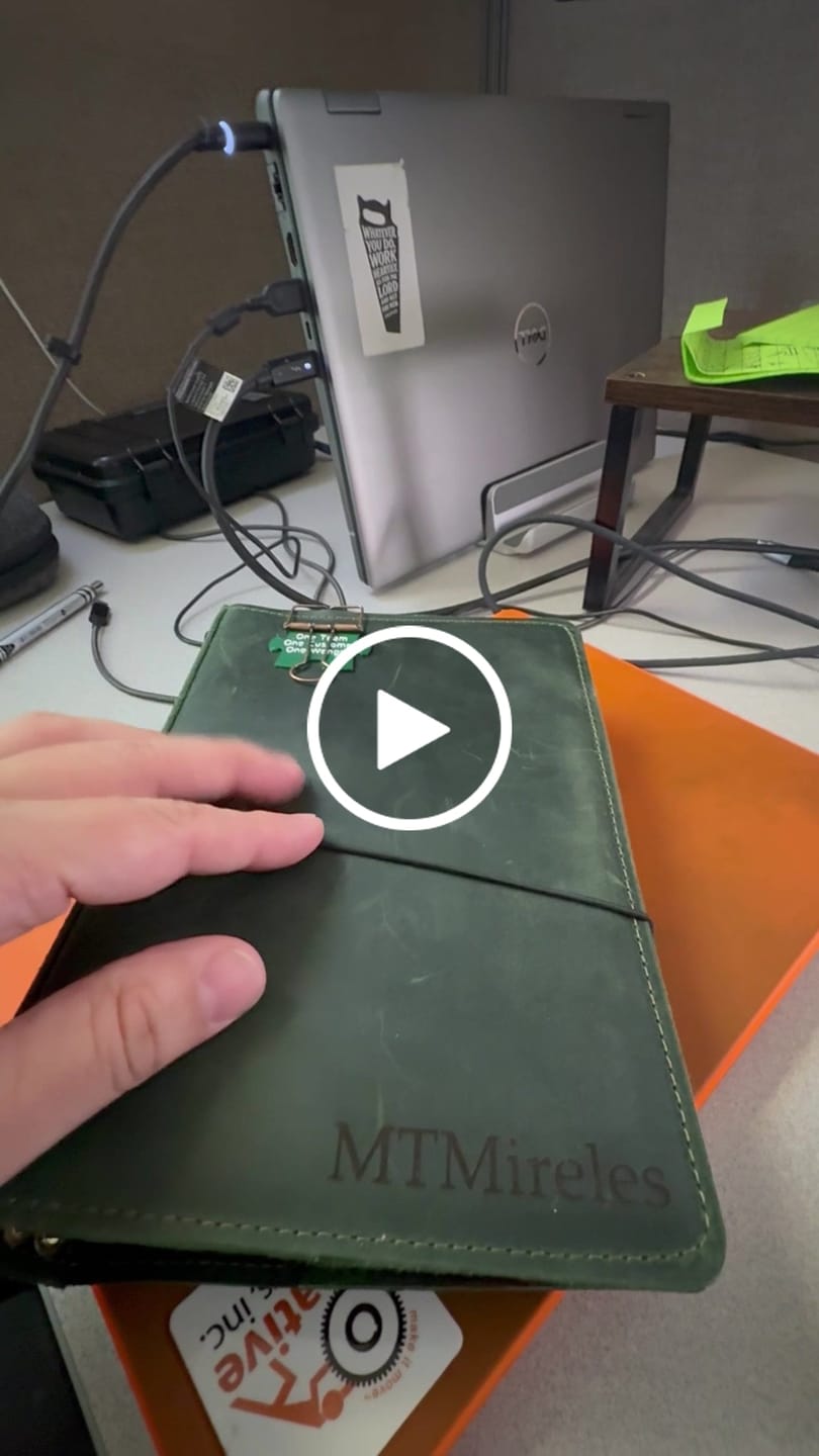 Customer video review of A5 Gabriel Journal
