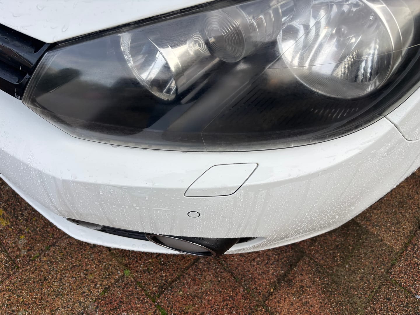 Customer photo review of Koplamp Polijst Set