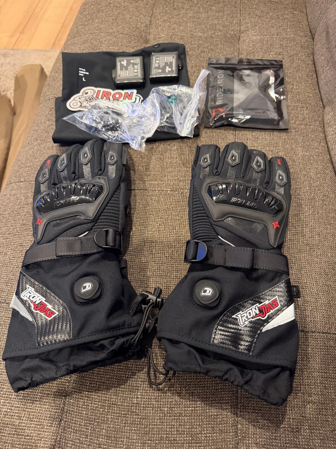 Customer photo review of 防水保温電熱グローブ | AXE01H