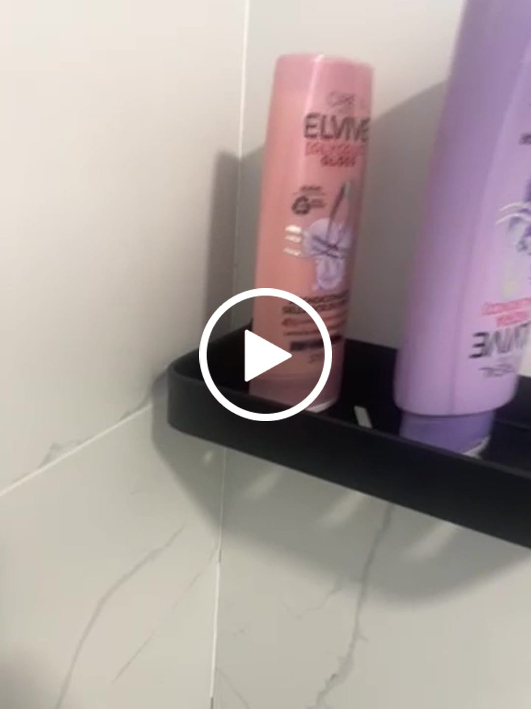 Customer video review of Estante Organizador Baño Ducha Repisa Adhesivo Diseño