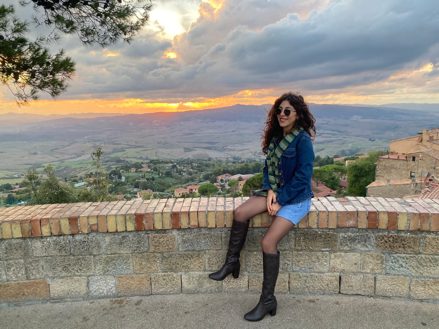 Customer photo review of Avocado Knee High Boots