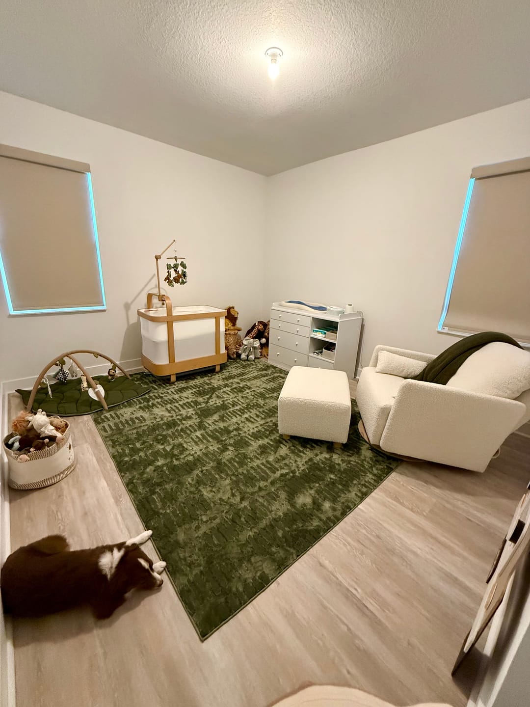 Customer photo review of No Drill No Tools 100% Blackout Roller Shades